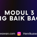 Terlindungi: MODUL 3 HAL YANG BAIK BAGI TUBUH